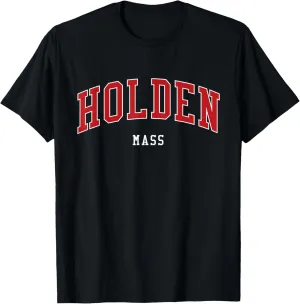 Holden Massachusetts College University Style T-Shirt