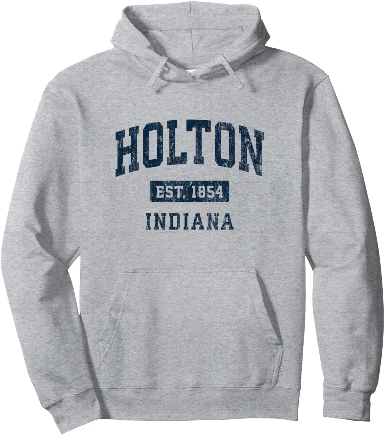 Holton Indiana IN Vintage Athletic Sports Design Pullover Hoodie