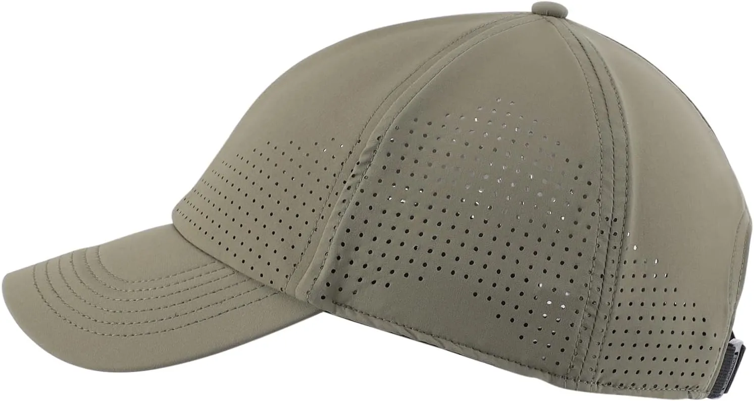 Home Prefer Mens Womens UPF50  Sun Hat Athletic Adjustable Baseball Cap Quick Dry UV Protection Workout Running Golf Hat