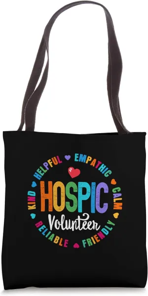 HOSPICE Volunteer Nurse Appreciation Week Palliative Care Tote Bag