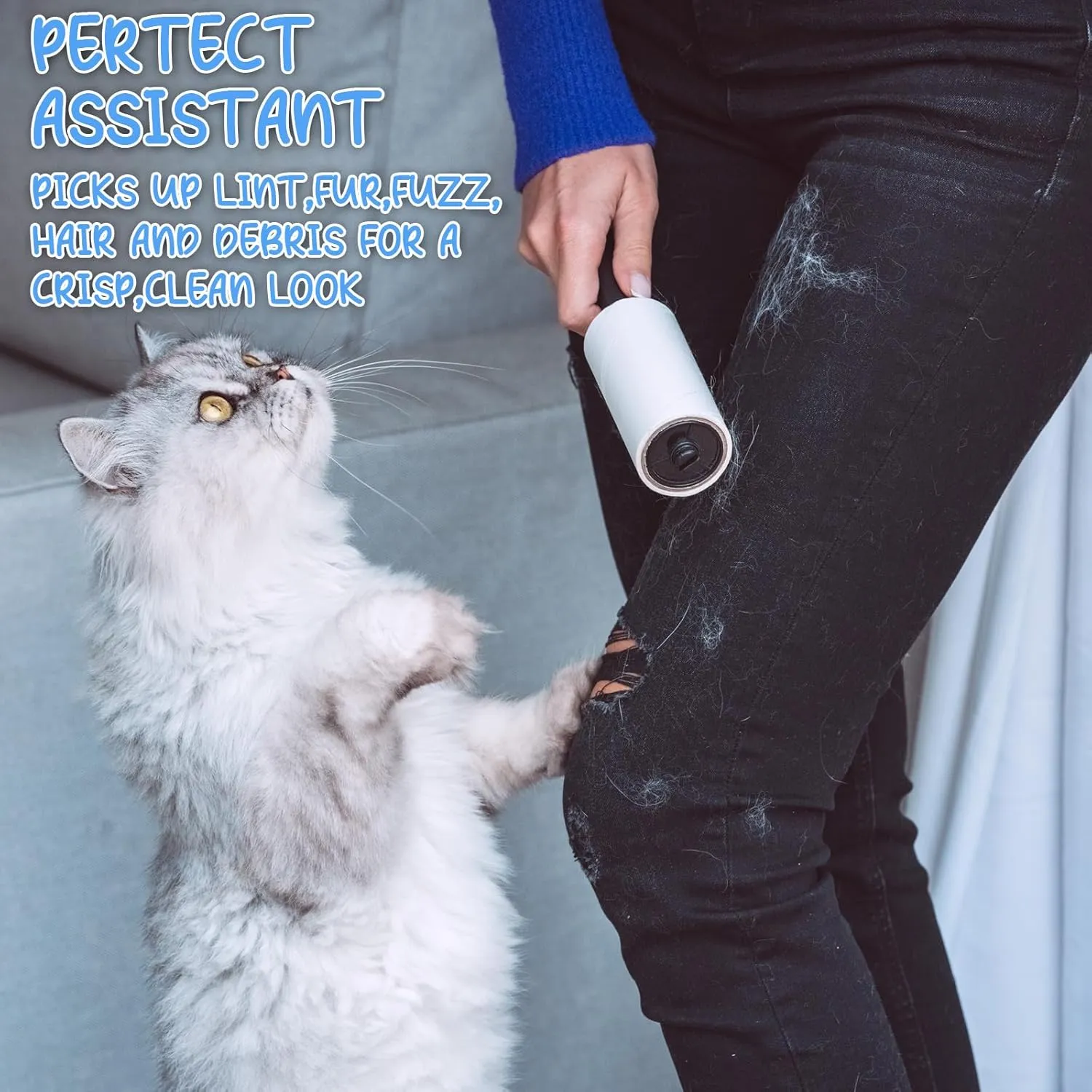 Hushee 20 Pcs Bulk Mini Lint Roller for Pet Hair and Clothes Lint Roller Travel Size Removers Sticky Removing Tool for Travel, Gift Bags, Furniture, Car Seat