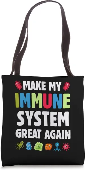 Immune System Health - Weak Immunity Body's Natural Defense Tote Bag