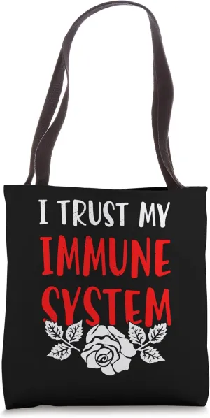 Immune System - Healthy People Healthy Immune System Tote Bag