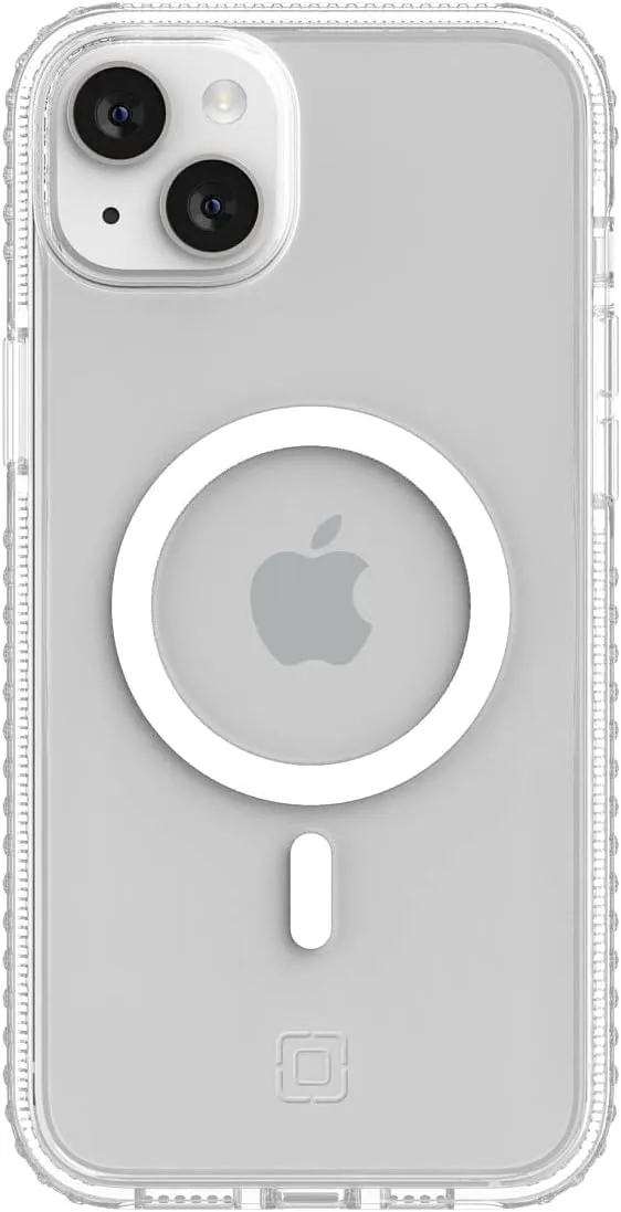 Incipio Grip for MagSafe Series Case for iPhone 14 Plus, Multi-Directional Grip, 14 ft (4.3m) Drop Protection - Clear (IPH-2014-CLR)