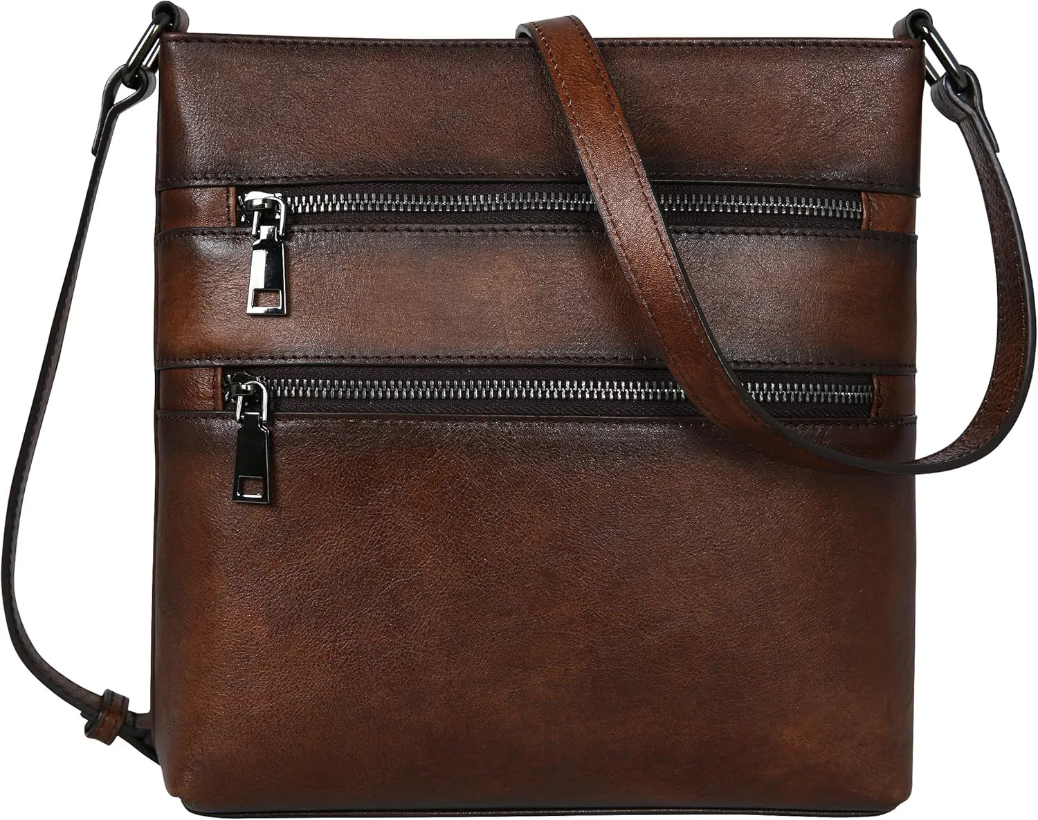 Iswee Genuine Leather Purses and Handbags Crossbody Bags for Women