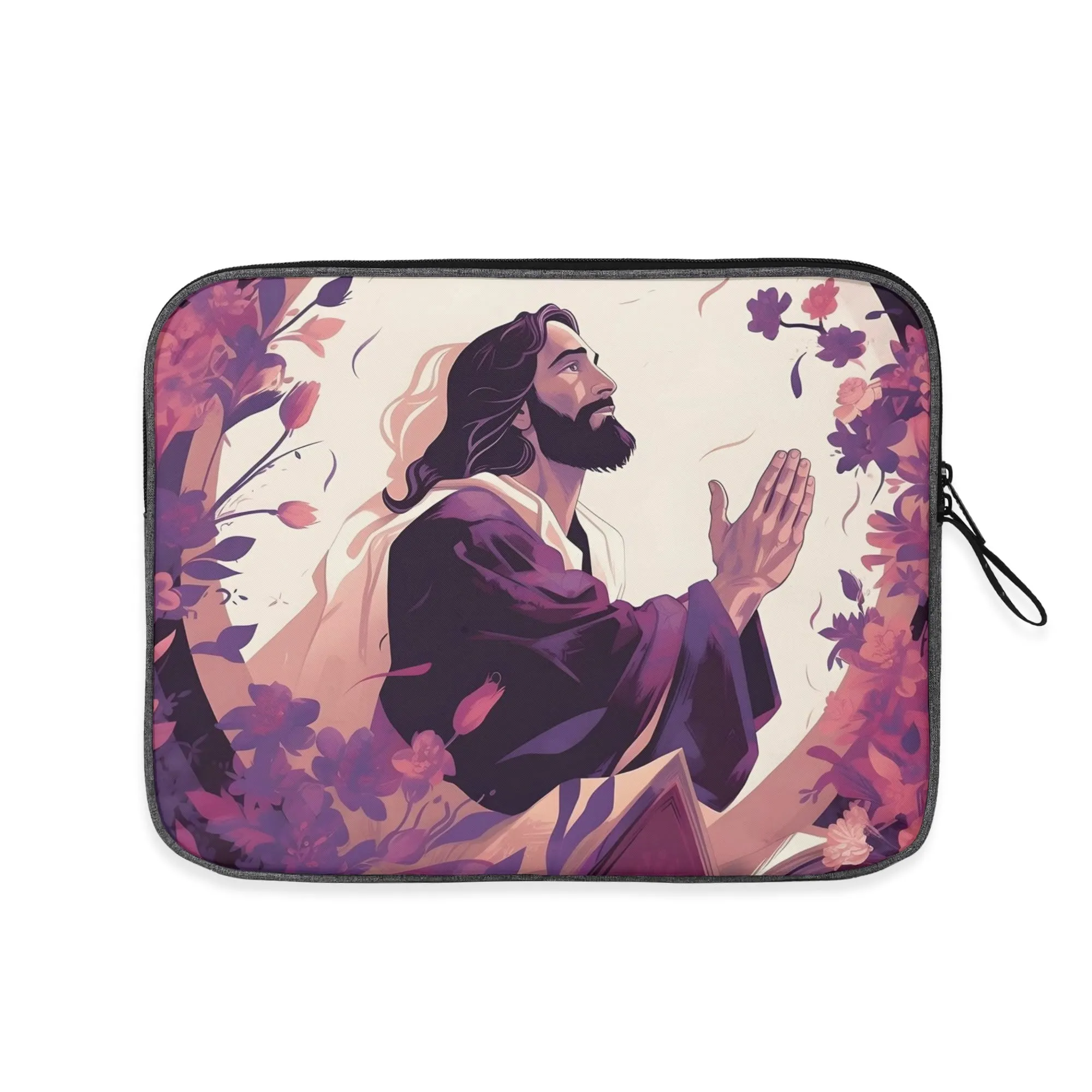 Jesus Prays Laptop/Tablet Sleeve/Bag (13 inch/14 inch)