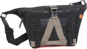 Joan & David 20 Inch Sport Nylon Travel Sling Pouch with Slip Pockets (Black/Multi)