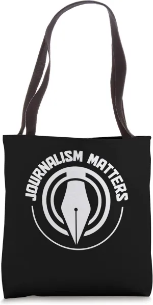 Journalism Matters Press Job Journalist Reporter Tote Bag