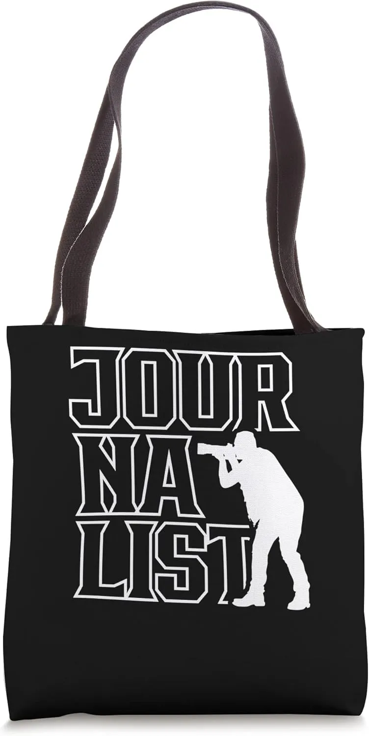 Journalist Journalism Job Reporter Press Tote Bag