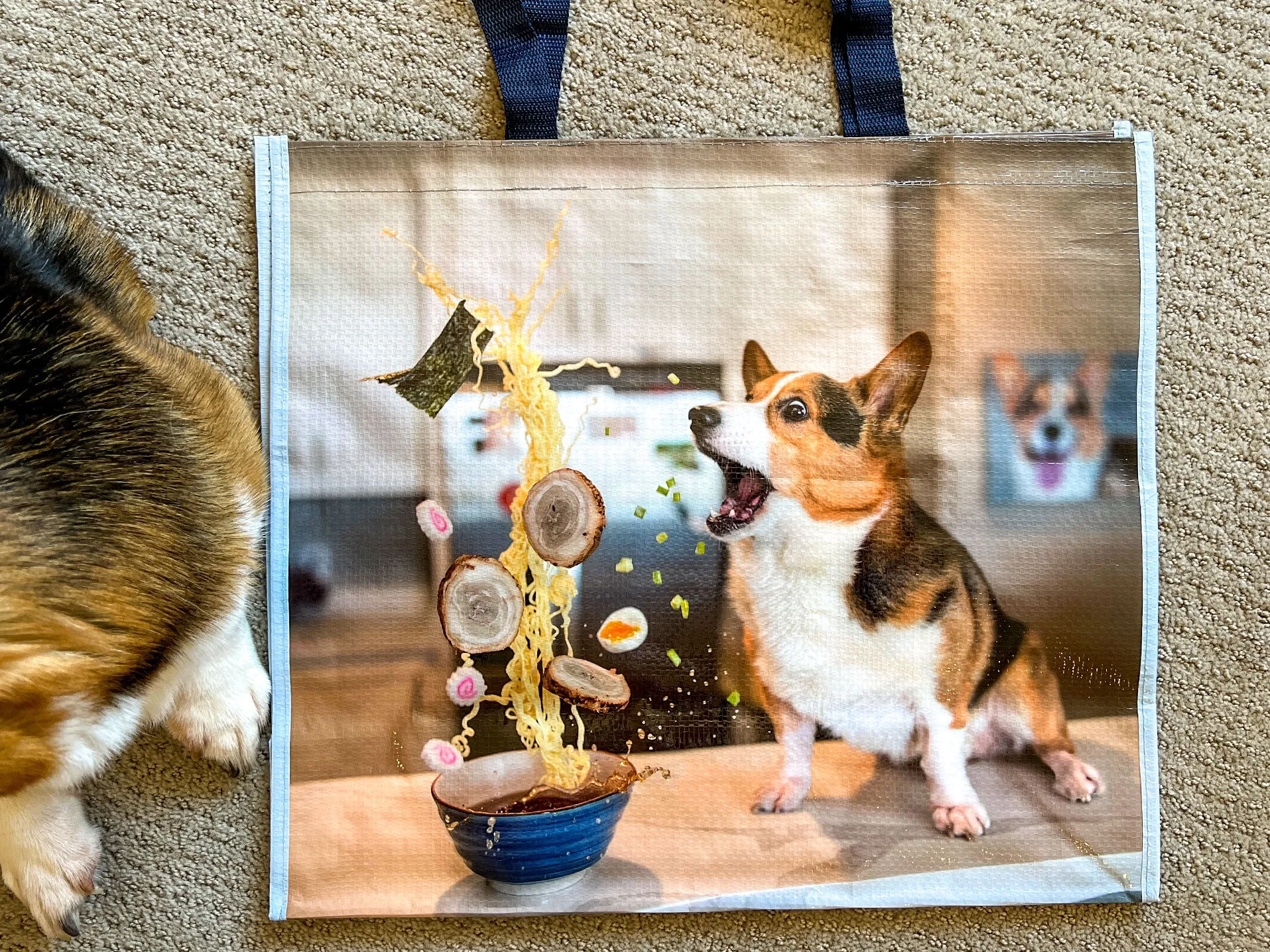 Jumbo Corgi Reusable Shopping Bag