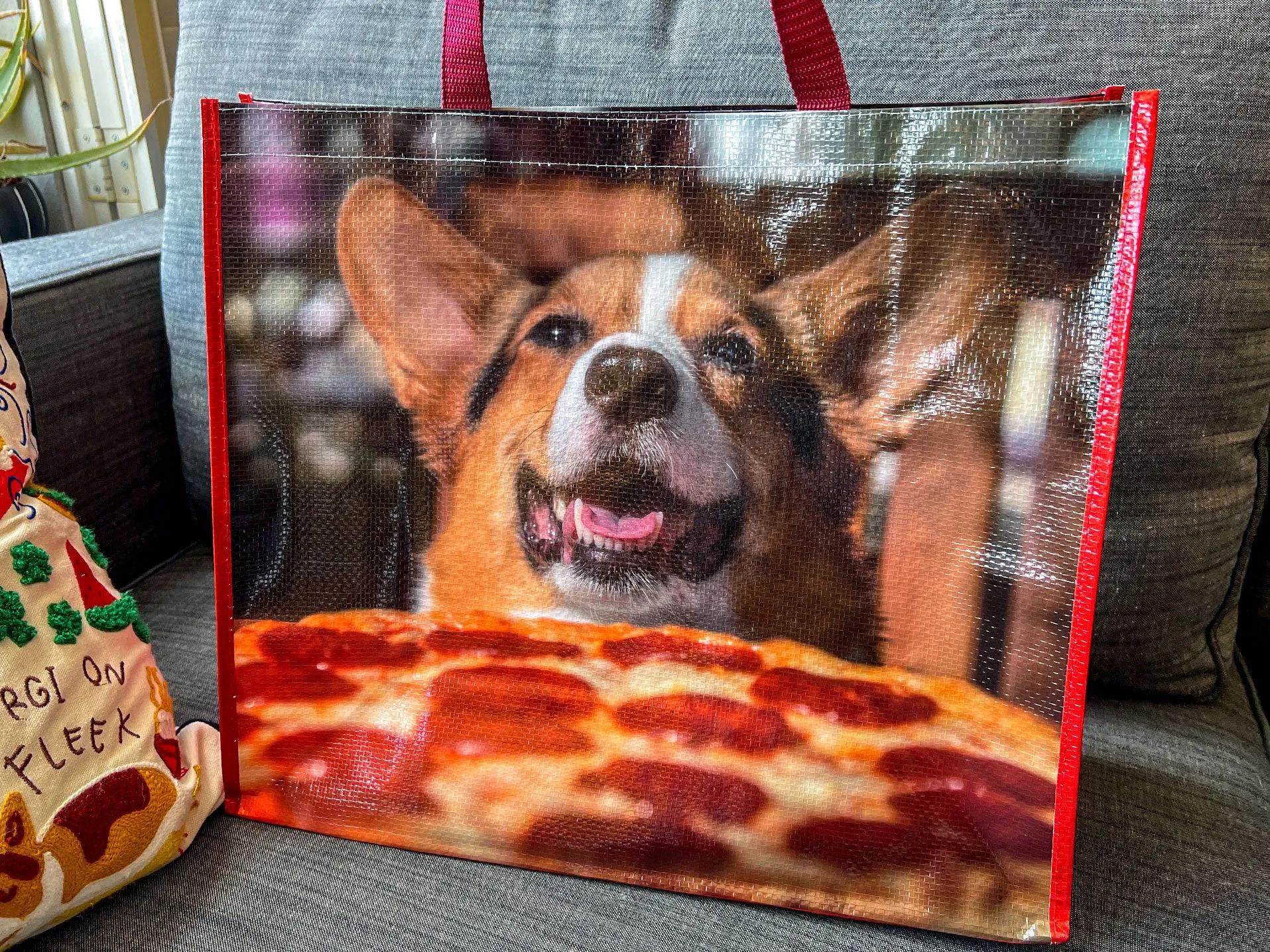 Jumbo Corgi Reusable Shopping Bag