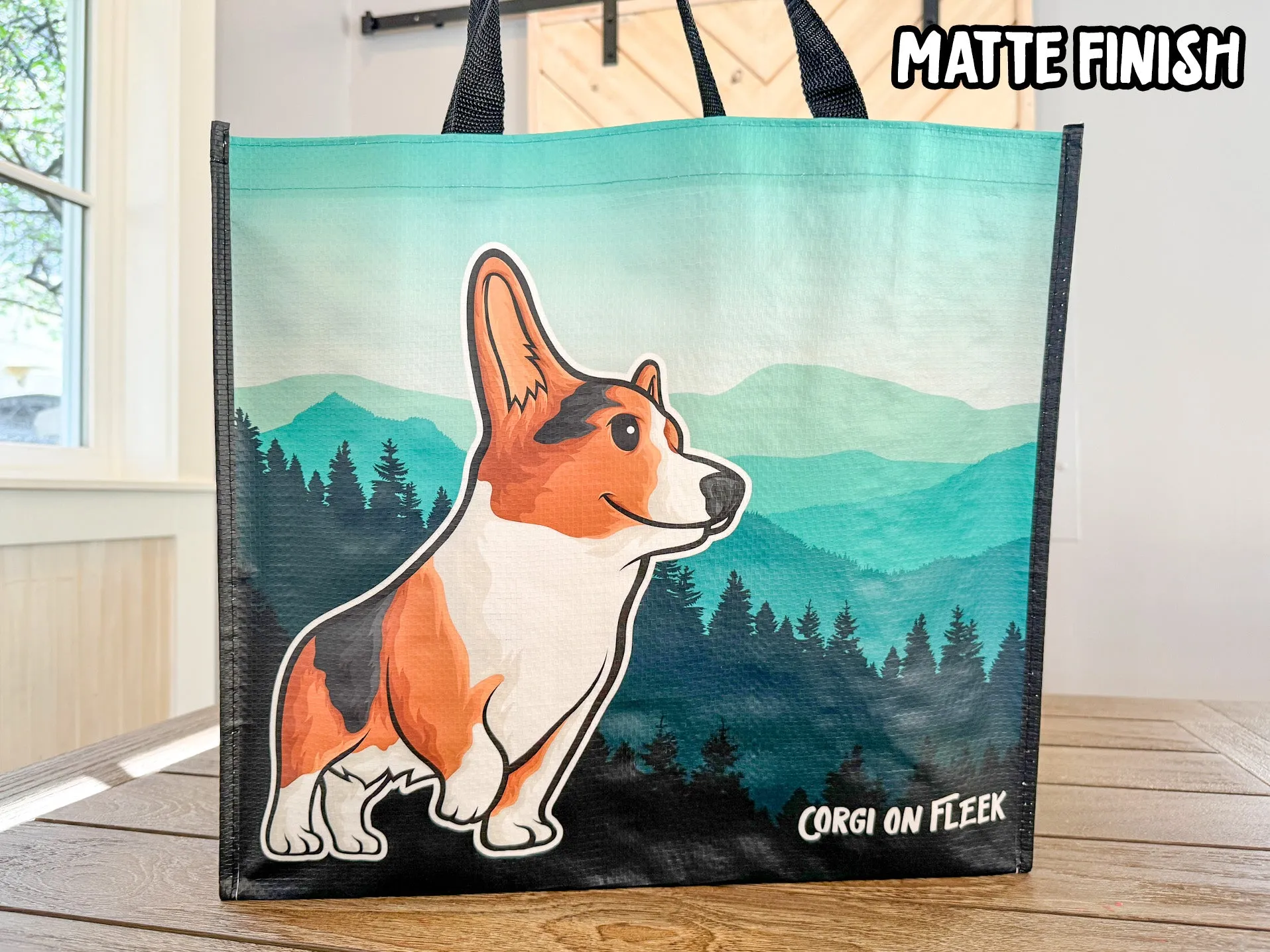 Jumbo Corgi Reusable Shopping Bag