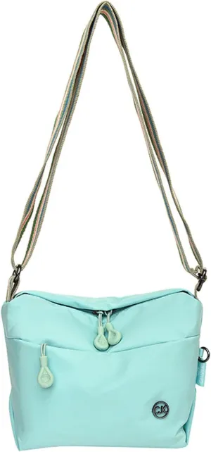 KARRESLY Nylon Crossbody Shoulder Bag Compact Casual Waterproof Sling Purse Crescent Bag with Adjustable Strap