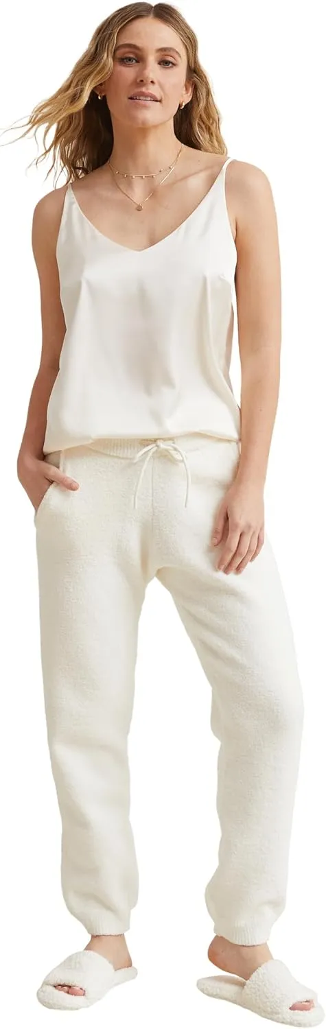 KASHWÉRE Women's Cozy Dream Comfort Yarn Solid Joggers