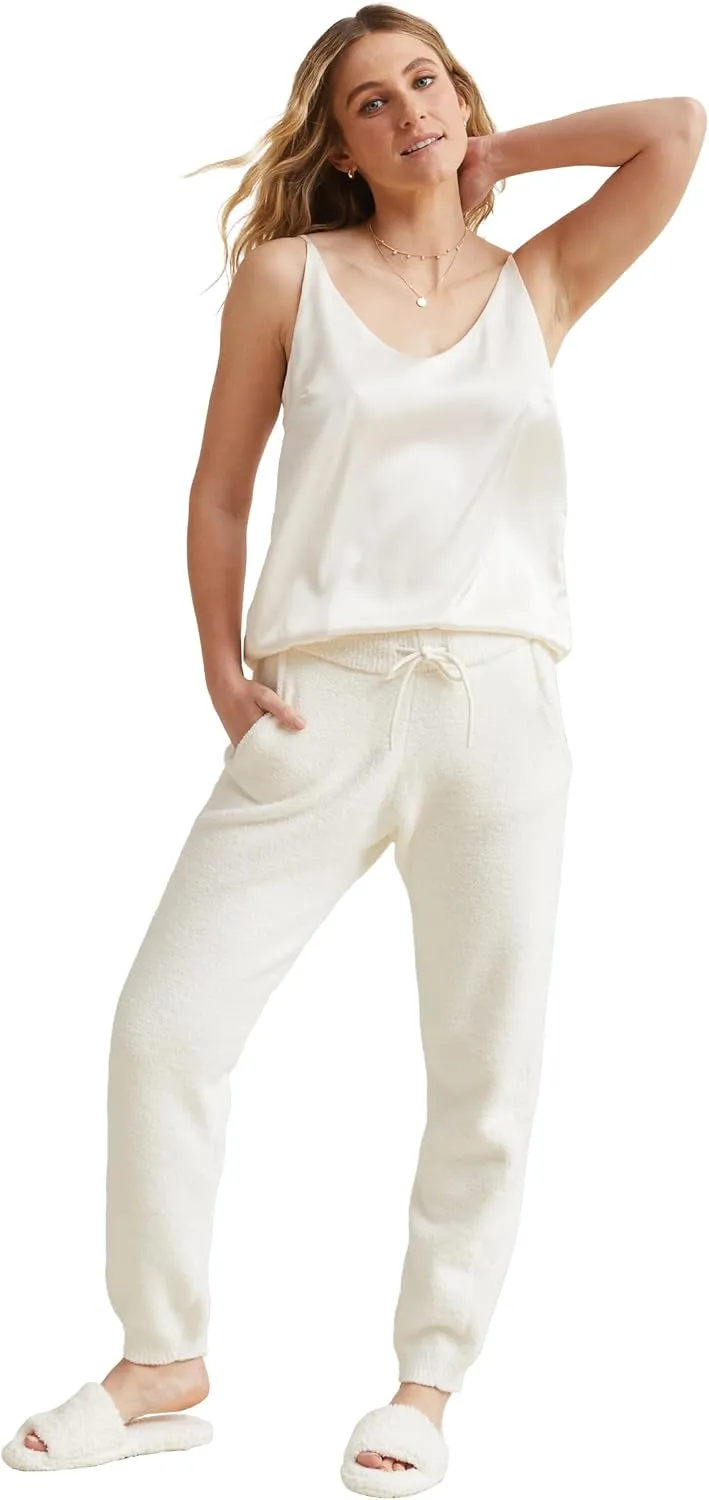 KASHWÉRE Women's Cozy Dream Comfort Yarn Solid Joggers