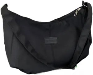 Kawaii Crossbody Bag Cute Nylon Sling Bag Crossbody Bags for Women Cute Aesthetic Sling Bag Purse (black)