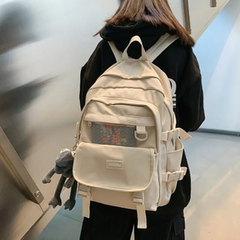 Kawaii Nylon Student Backpack