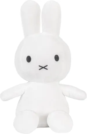KIDS PREFERRED Miffy Plush Toy, 14 Inch Sitting Dutch Bunny Plush by Dick Bruna, Soft Boa Rabbit Bunny Stuffed Animal Plushie Doll for Girls and Boys - White