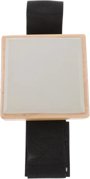Kisangel 1 Set Silent Drum Pad with Strap Portable Practice Pad for Adults Lightweight Design for Professional and Beginner Drummers Replicates Real Drum Feel