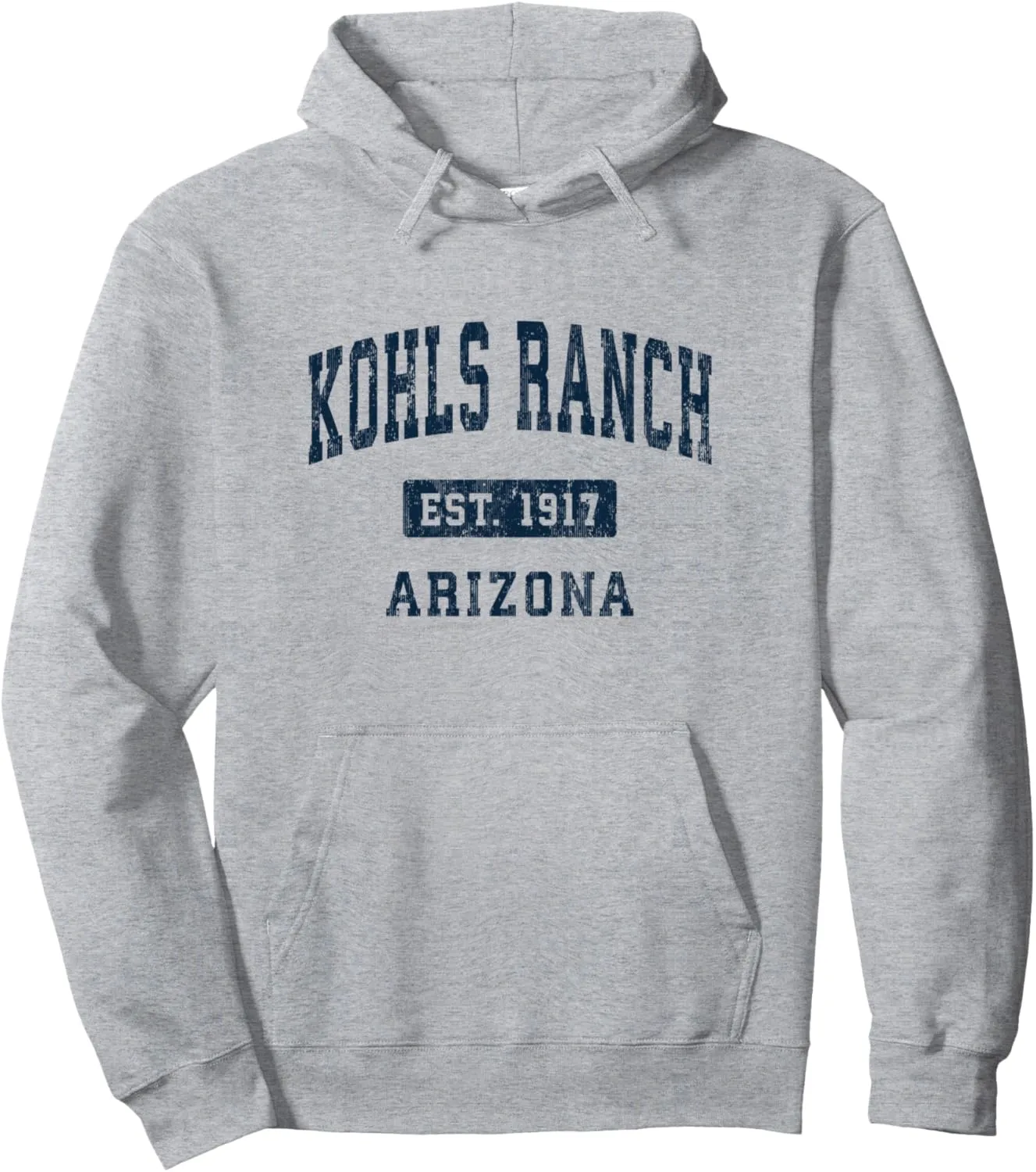 Kohls Ranch Arizona AZ Vintage Athletic Sports Design Pullover Hoodie