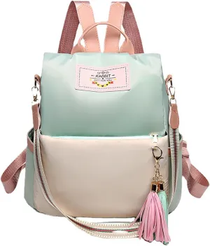 Korean Casual Large Capacity Backpack, Ins Simple Travel School Bag, Portable Knaps for Students & Ladies