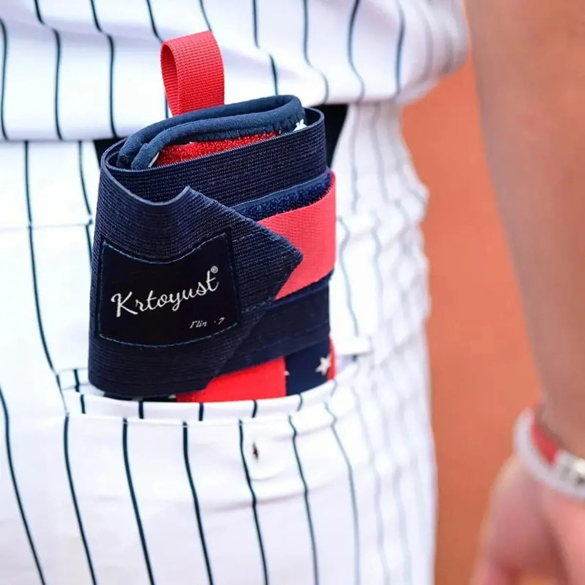 KRTOYUST® Sliding Mitt - Baseball Softball Baserunning Sliding Glove with Elastic Compression Strap, Custom Design for Youth and Adult