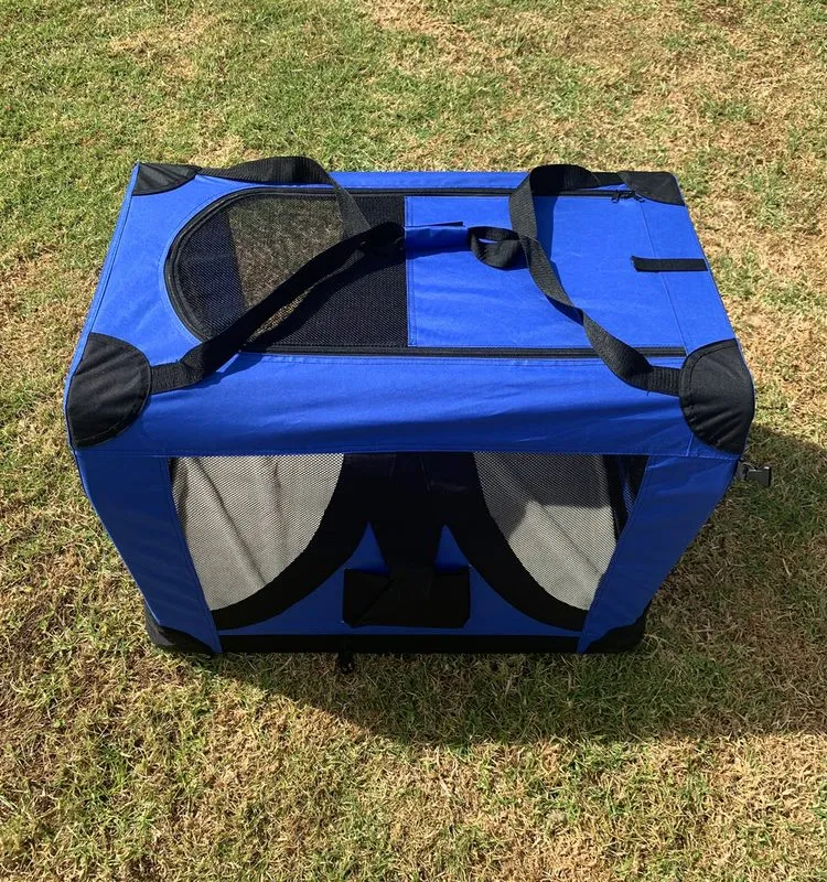 L Portable Cage Travel Pet Dog