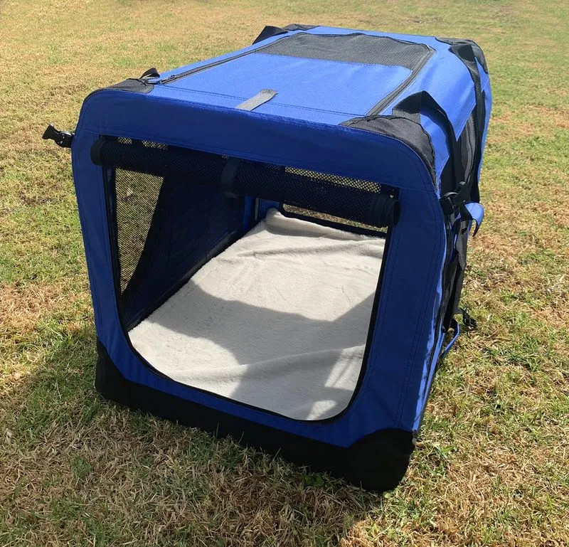 L Portable Cage Travel Pet Dog