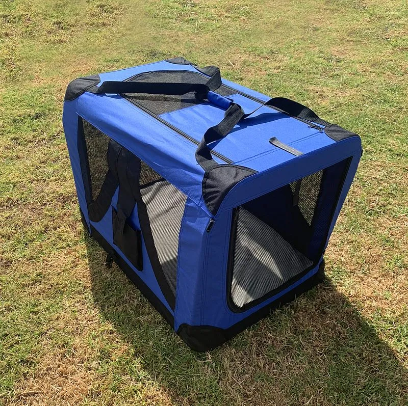 L Portable Cage Travel Pet Dog