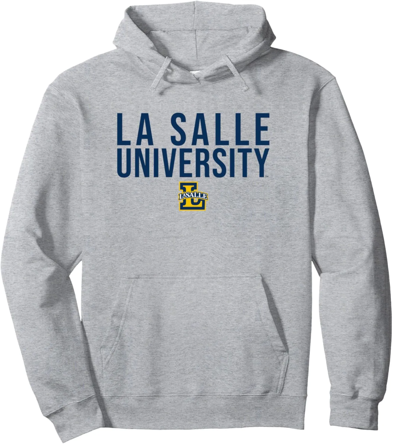 La Salle University Explorers Stacked Pullover Hoodie