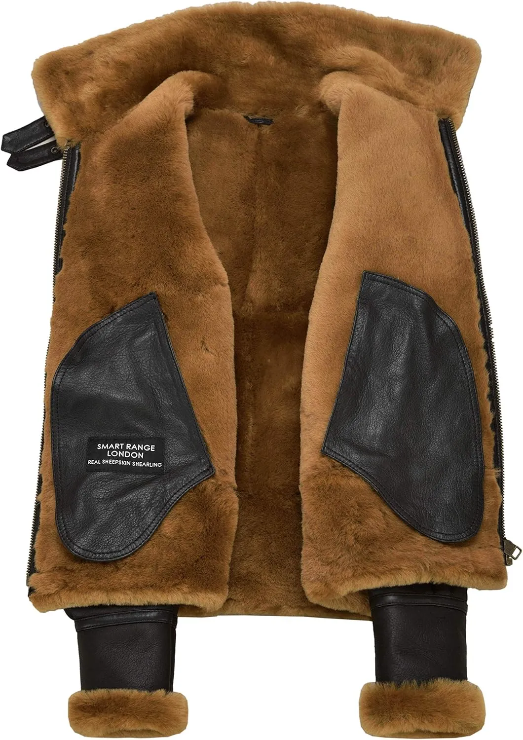 Ladies B3 Sheepskin Jacket Top Real Leather Flying Aviator RAF WW2 Jacket F05