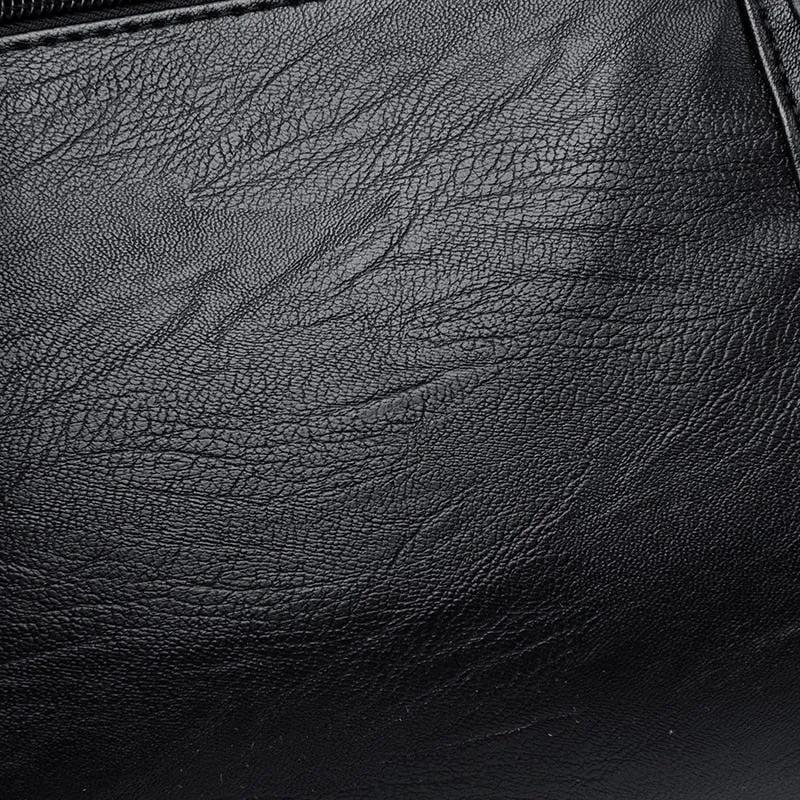 Ladies Beautiful Leather Multi-Pocket Shoulder Handbags