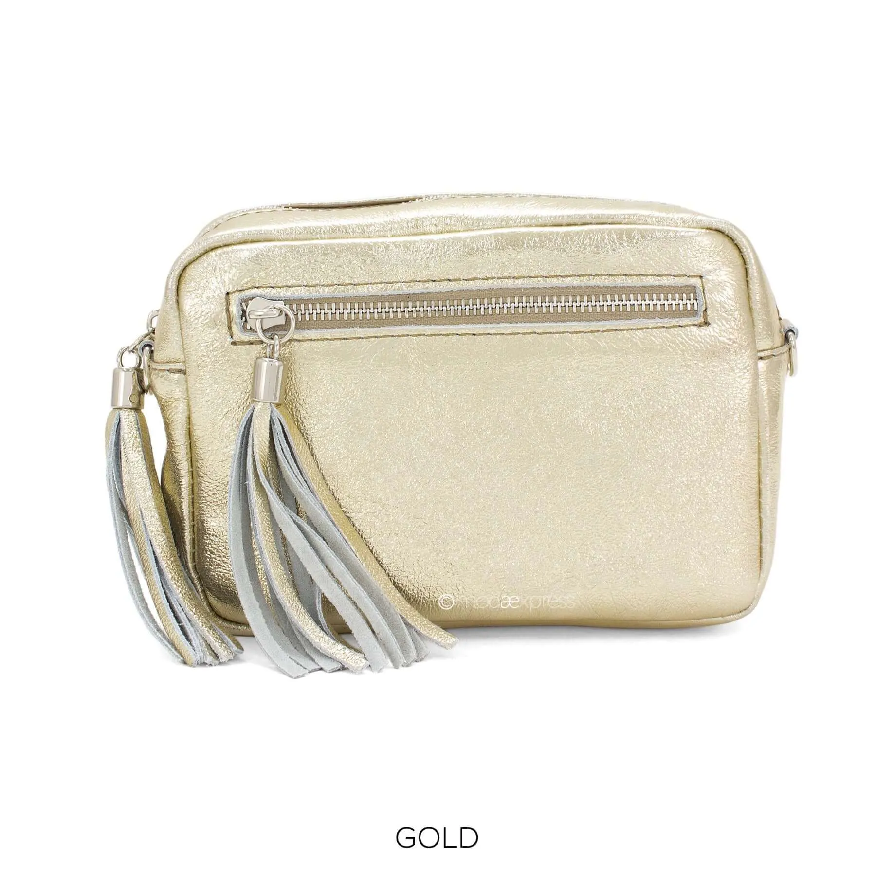 Ladies Leather Tassel Bag