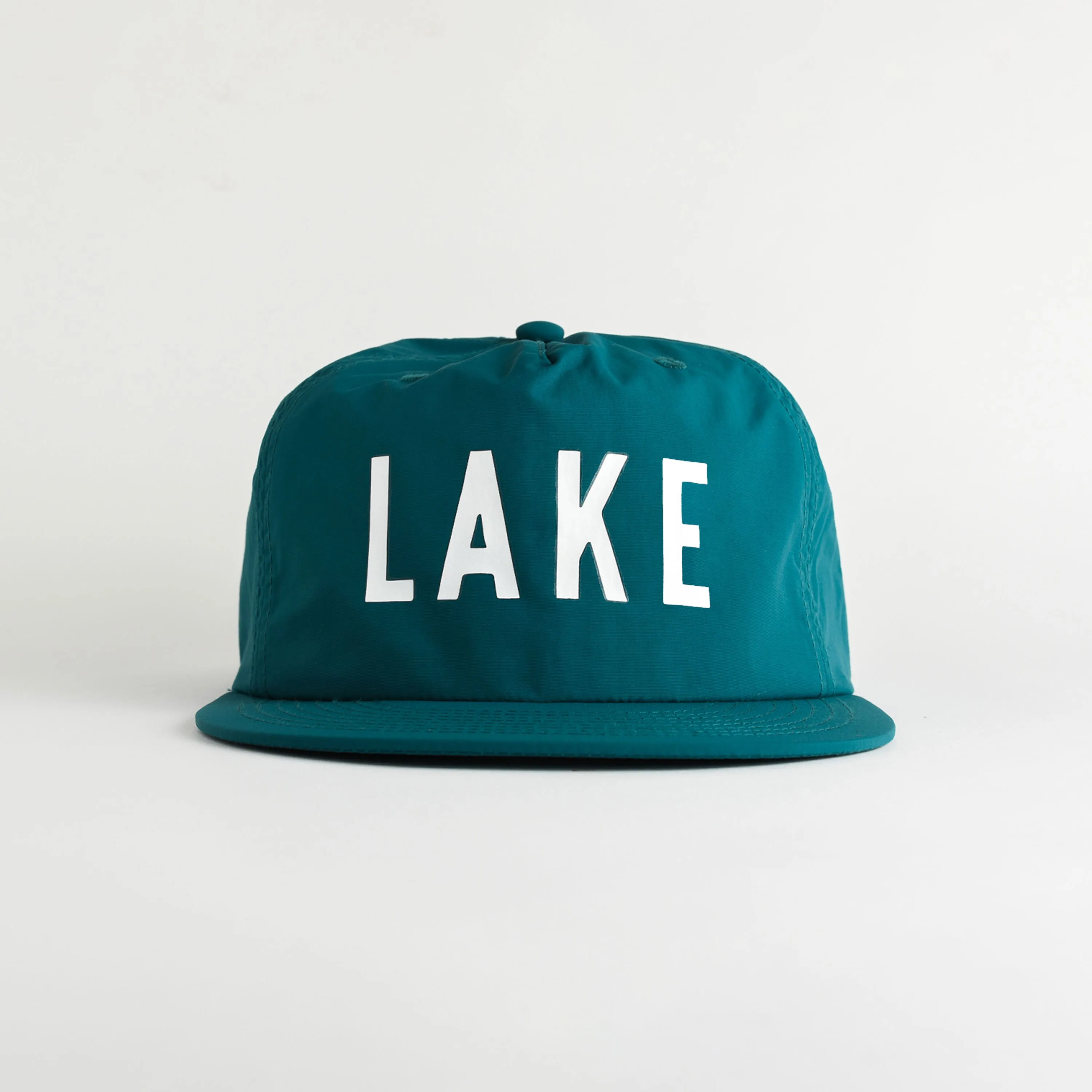 Lake Recycled Nylon Quick Dry Hat - atlantic