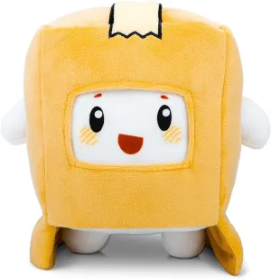 LankyBox Official Merch - Regular Sized 8" Boxy Plush Toy - Stuffed Plushies for Kids - Original Lanky Box Boxy Plushy - Foxy and Boxy Plush YouTube