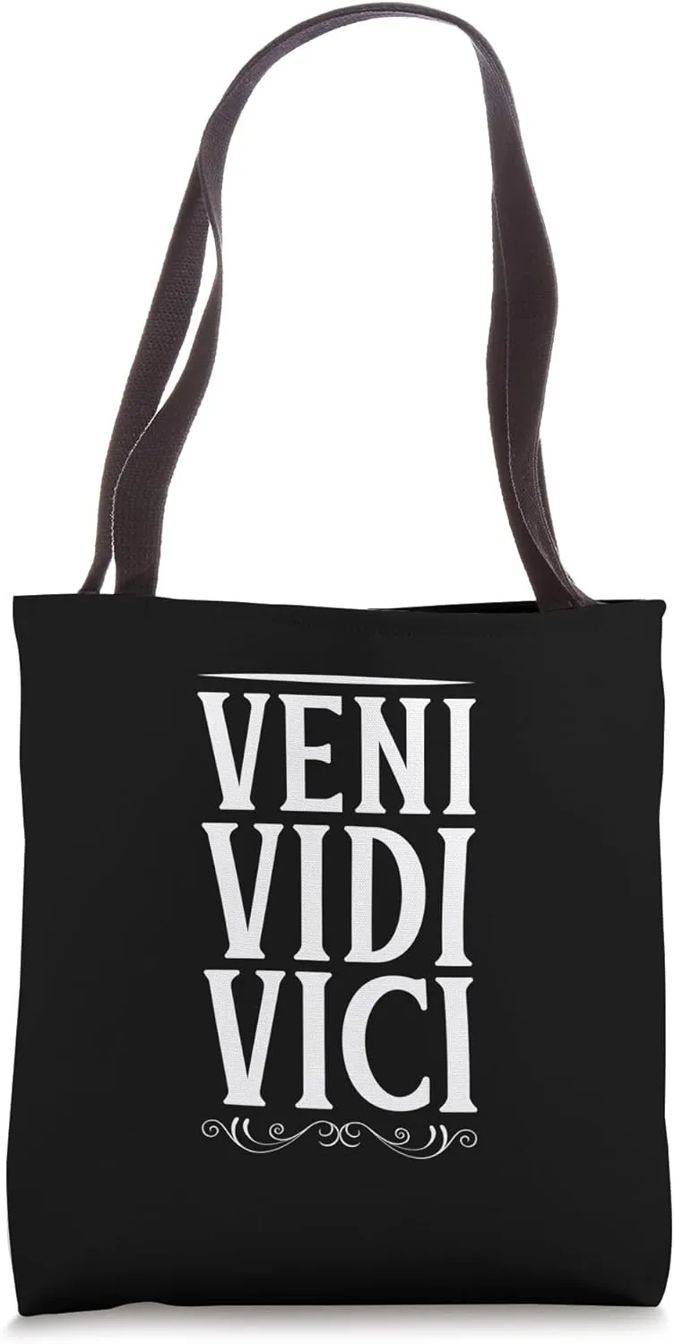 Latin - Veni, vidi, vici Tote Bag