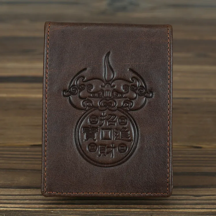 Leather Driving License Comrade In Arms Gift Vintage Card Holder