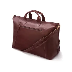 Leather Stafford Explorer Holdall - Dark Tan