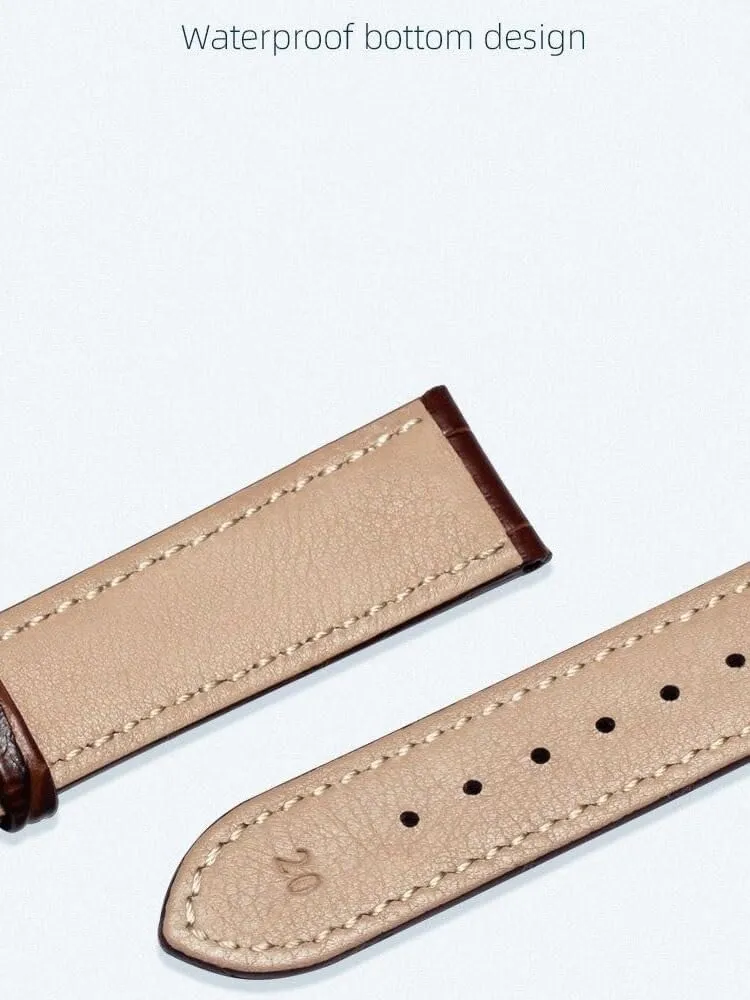 Leather Watch Strap For Tissot Le Locle Ballade Gentleman Carson