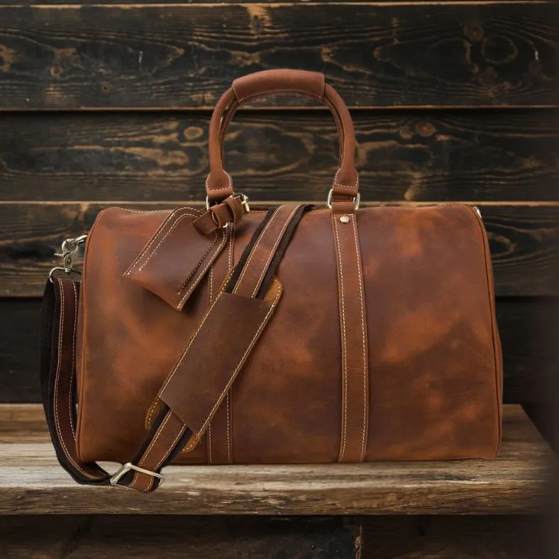 LEUVEN Leather Travel Tote