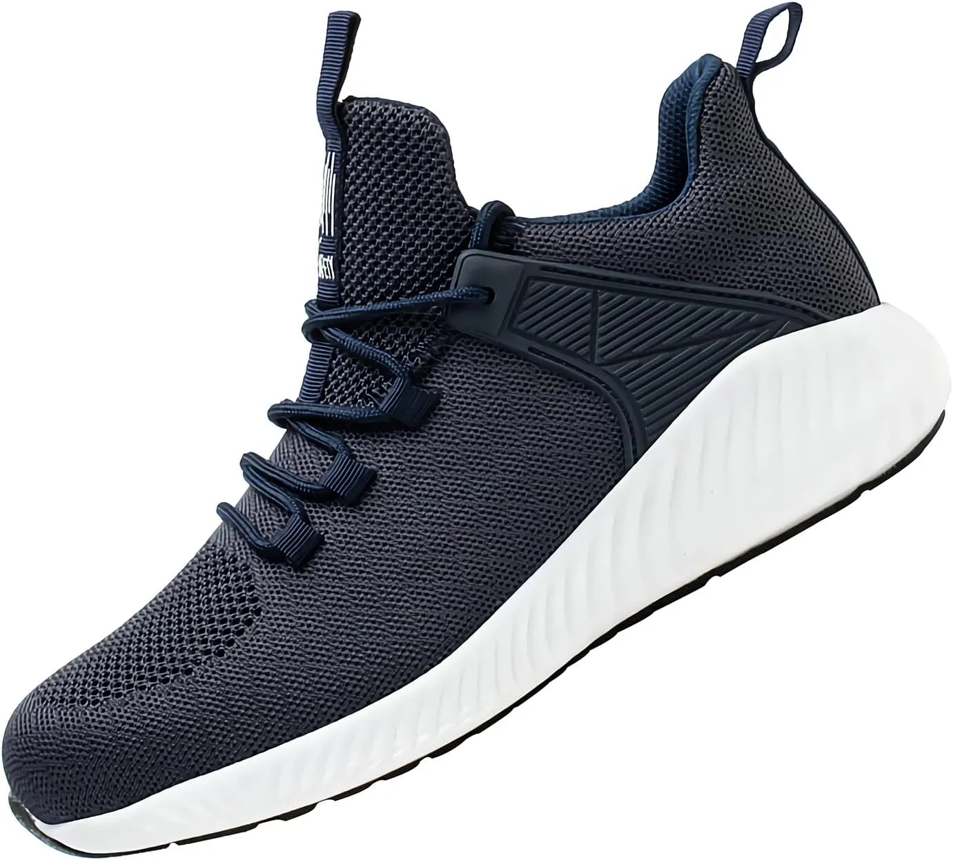 Lightweight Work Safety Sneakers,Work Shoes Provides a Comfortable, Breathable, Long-Term Foot Experience with Flying Woven Upper Material,