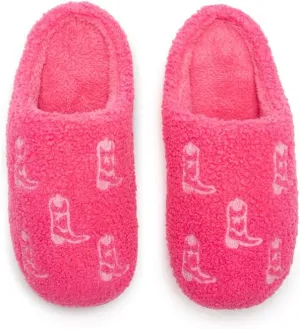 Living Royal Plush Slippers, Cozy Non-Slip Rubber Sole, Soft 100% Polyester, Silly Funny Comfortable Fuzzy Design