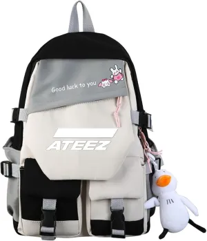 Luminous Korean Backpack Daypack Laptop Bag Handbag School Bag Bookbag 1