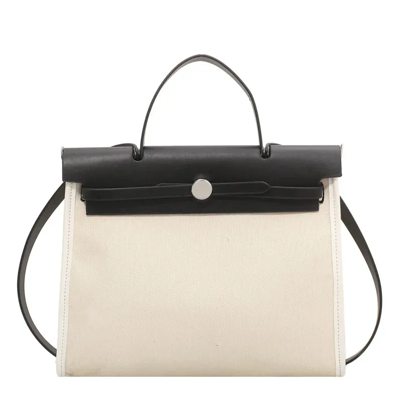 Luxury Patent Leather Women'S Bag Herbag liner zipped Handbags Contrast Color Hand Bill of lading shoulder Bag handtassen dames