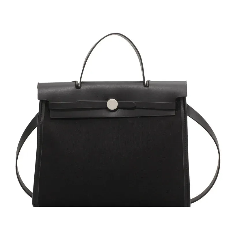 Luxury Patent Leather Women'S Bag Herbag liner zipped Handbags Contrast Color Hand Bill of lading shoulder Bag handtassen dames