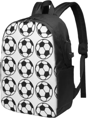 M-essi simple large capacity backpack, the whole bag is stylish and lightweight, the main bag is large enough Black