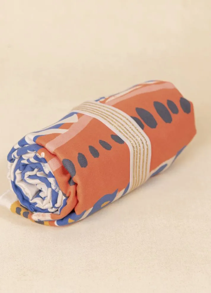 Maaji Florelia Towel - Blue Bouquet