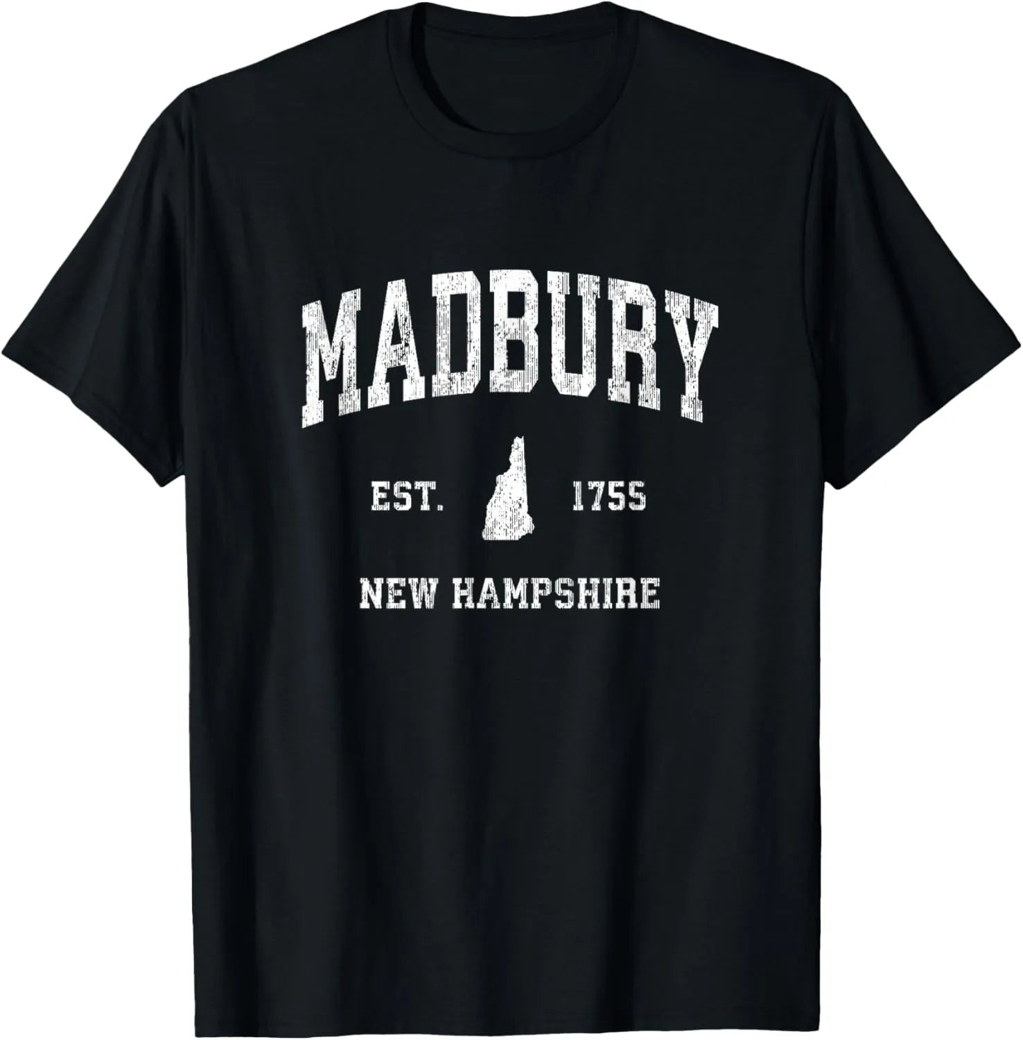 Madbury New Hampshire NH Vintage Athletic Sports Design T-Shirt