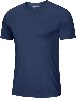MAGCOMSEN Men's Short Sleeve UPF 50  T-Shirt Quick Dry Rash Guard Athletic Running Swim Top Tee Performance Water Shirts