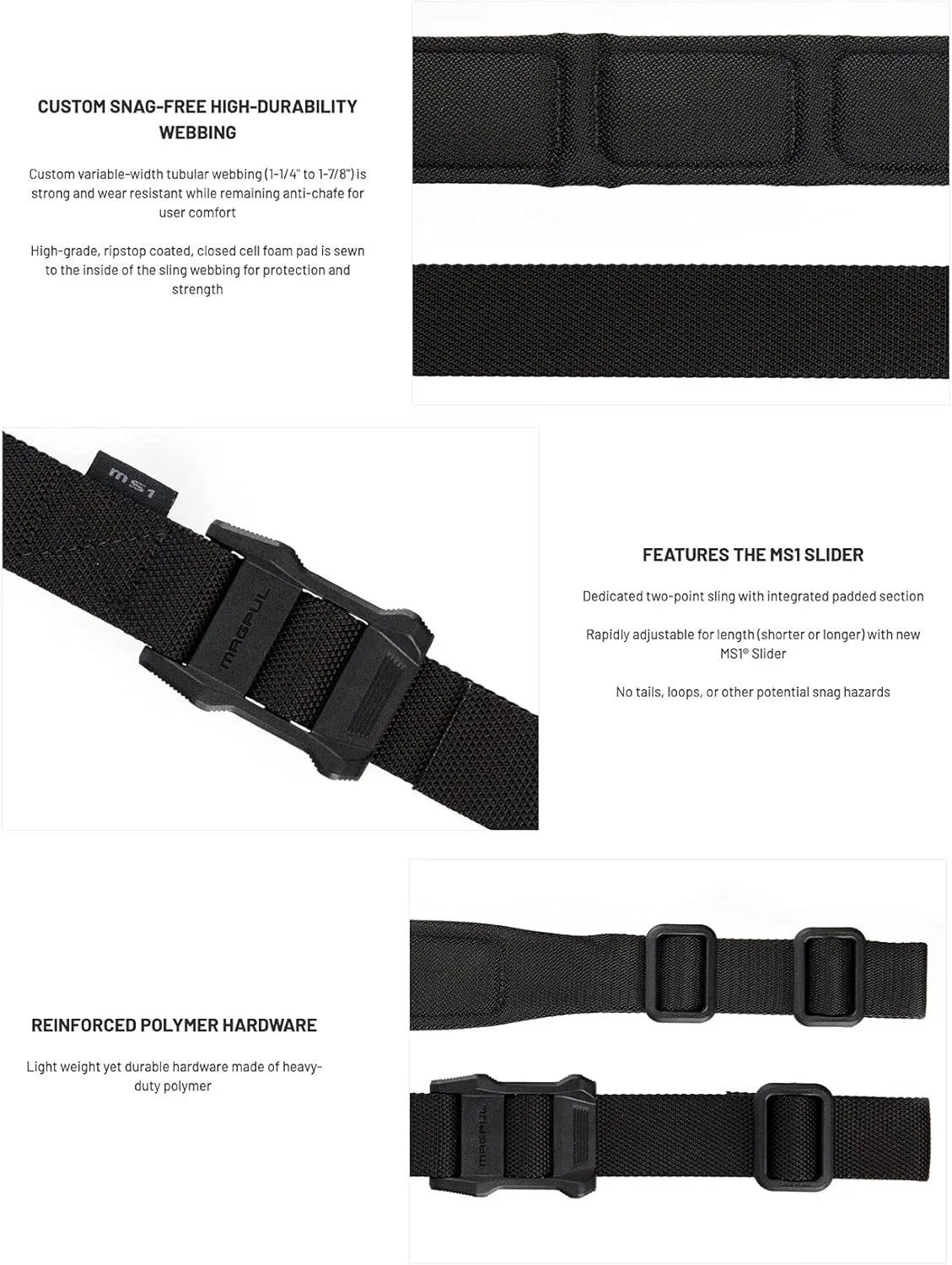 Magpul MS1 Two-Point Quick-Adjust Padded Sling